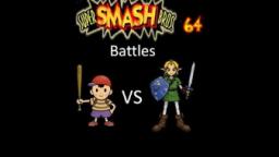 Super Smash Bros 64 Battles #19: Ness vs Link