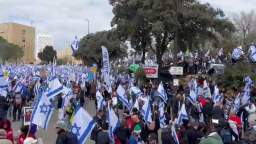 In Israel, tens of thousands of people are protesting against judicial reform, and there is a strike