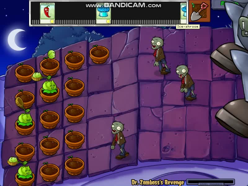 Let's Play Plants Vs Zombies Zomboss Fail