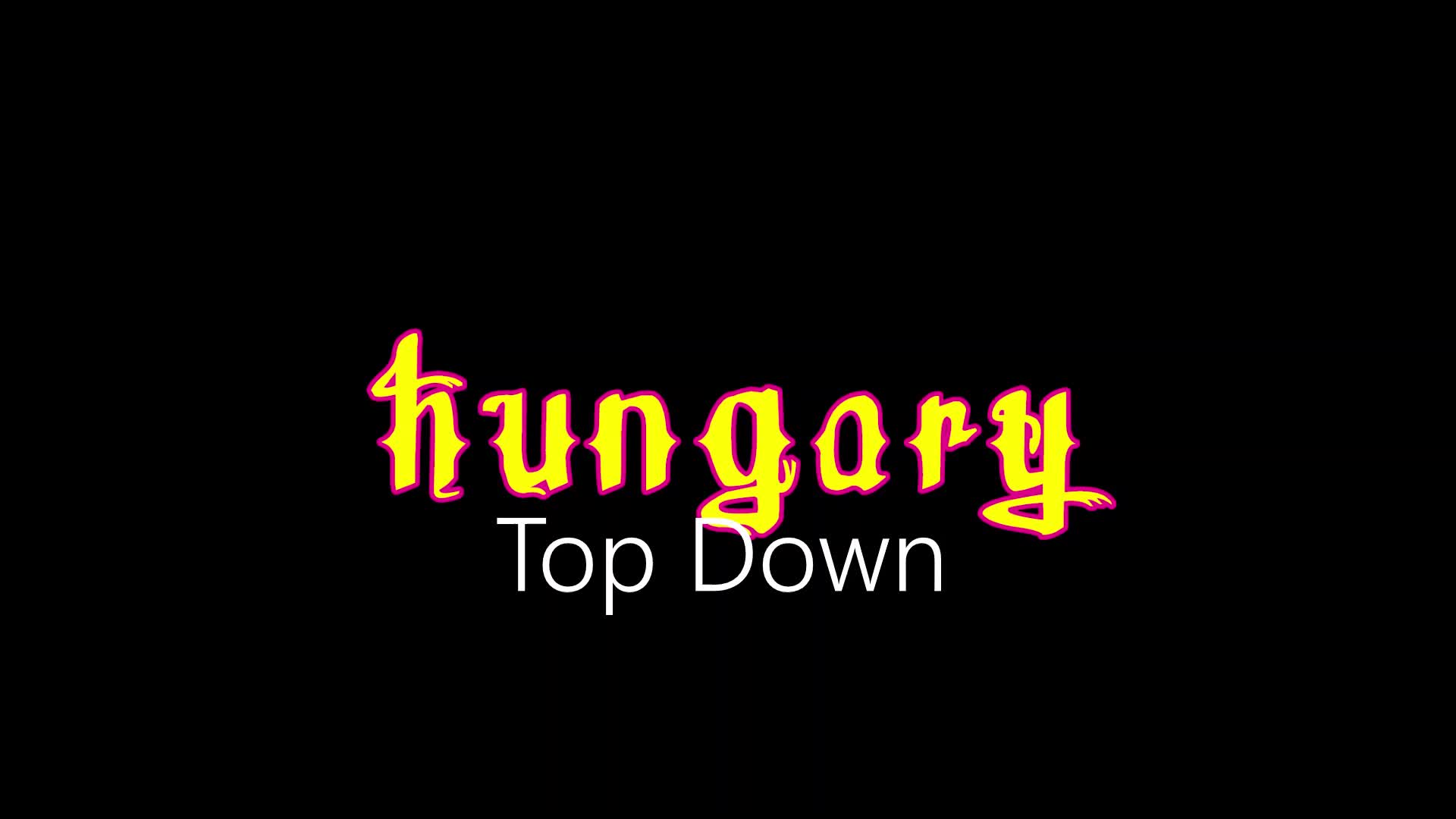 Hungary ¦ Top Down (official audio)