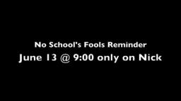 No Schools Fools Day Reminder