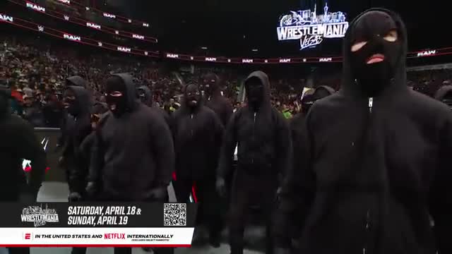 Seth Rollins sparks chaos by leading a masked men incursion Raw highlights