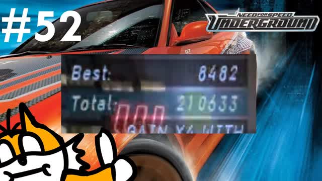 NFS Underground Ep.52 - 200,000 DRIFT POINTS？？？