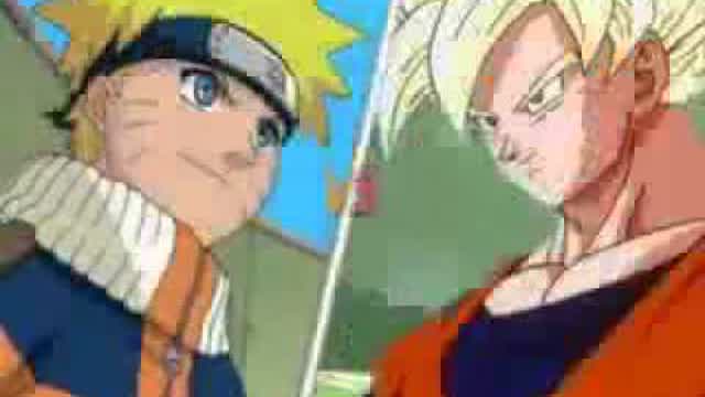 Goku Ssj 9 vs Naruto 9 Colas Batalla Brutal Español Latino 2017
