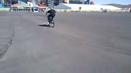 Some Bike Tricks with Monkey Man