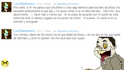 Comentarios de los mamavergas de Dross, de Necrotemante