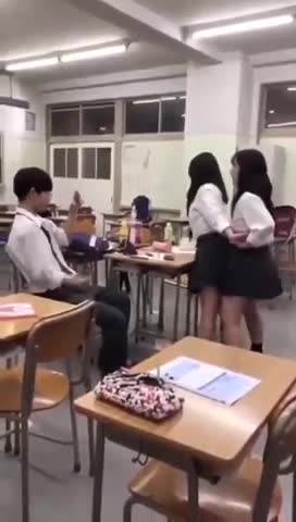 Japanese girls dry humping