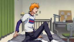 Rukia In Ichigo's closet