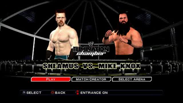 WWE SmackDown VS Raw 2011 PS3 - Sheamus VS Mike Knox [2K][mClassic]