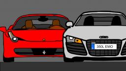 Car Race animation