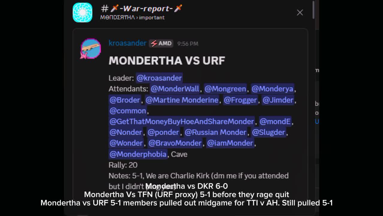 MONDERTHA V URF 5-1 Noyan Highlights MONDERTHA V URF 5-1 Noyan Highlights