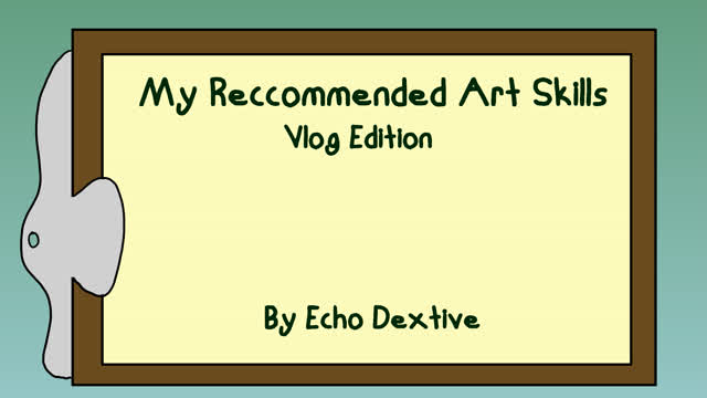 My Reccommended Art Skills Vlog Edition My Reccommended Art Skills Vlog Edition