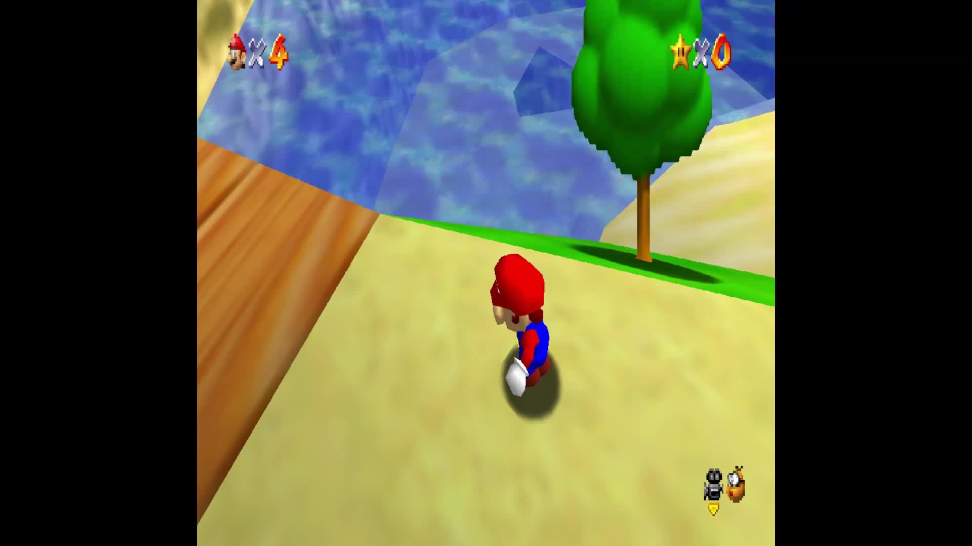 secret door in super sm64