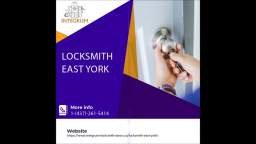 Locksmith East York | Integrum Locksmith & Doors