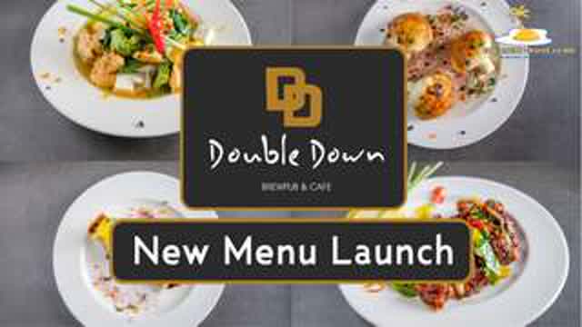 New Menu Launch at Double Down Brewpub & Cafe