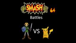 Super Smash Bros 64 Battles #144: Link vs Pikachu
