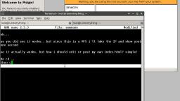 Geek #1: How to install Apache2 on Linux + custom index.html