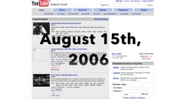 youtube 2005 - 2017