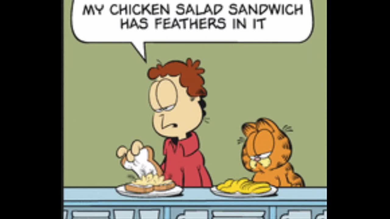 Garfield Comic Dub for April 11th, 2024