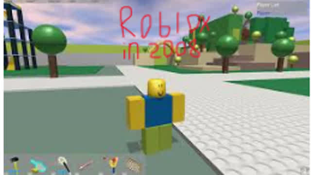 Roblox in 2008 Roblox in 2008