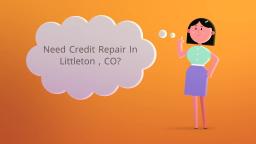 Credit Repair in Littleton CO