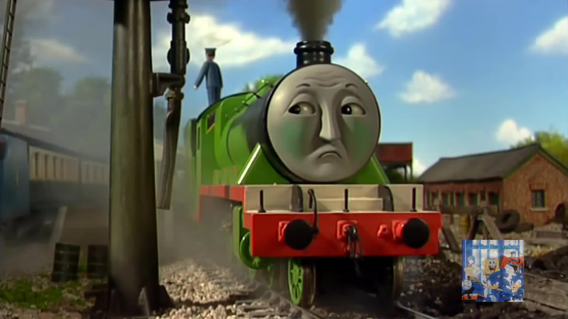 Henry's driver gets blown up, but with sounds :]