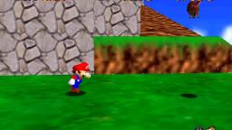 Mario 64 - Fall onto the Caged Island