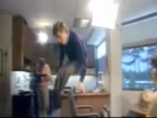 Bill Gates Jumping Over a Chair