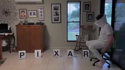 Live action pixar intro