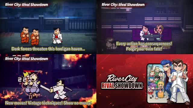 River City: Rival Showdown - Official Announcement Trailer [Nintendo Switch and Playstation 4]