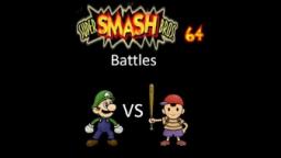 Super Smash Bros 64 Battles #94: Luigi vs Ness