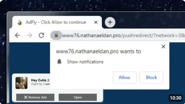 Browser Notifications, a feature asking to be abused