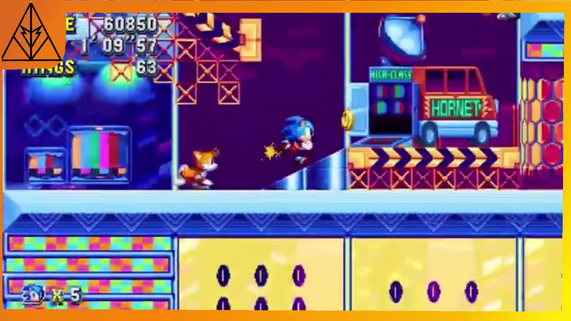 Lights, Camera, Action! - Studiopolis Zone Act 1- Sonic Mania OST [slowed + reverbed]