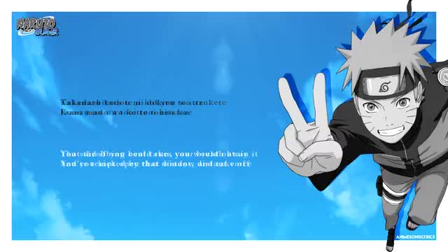 [FULL] Naruto Shippuden OP 3 『Blue Bird』 Romaji + English