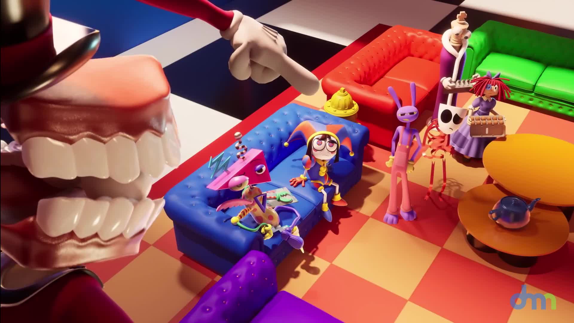 The Amazing Digital Circus Intro on Del Mar Network (June 27, 2025)