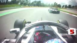 Marcel Kenny Lennault Berger triggers an F1 crash