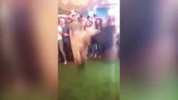 CRAZY BREAK-DANCING AT PARTY