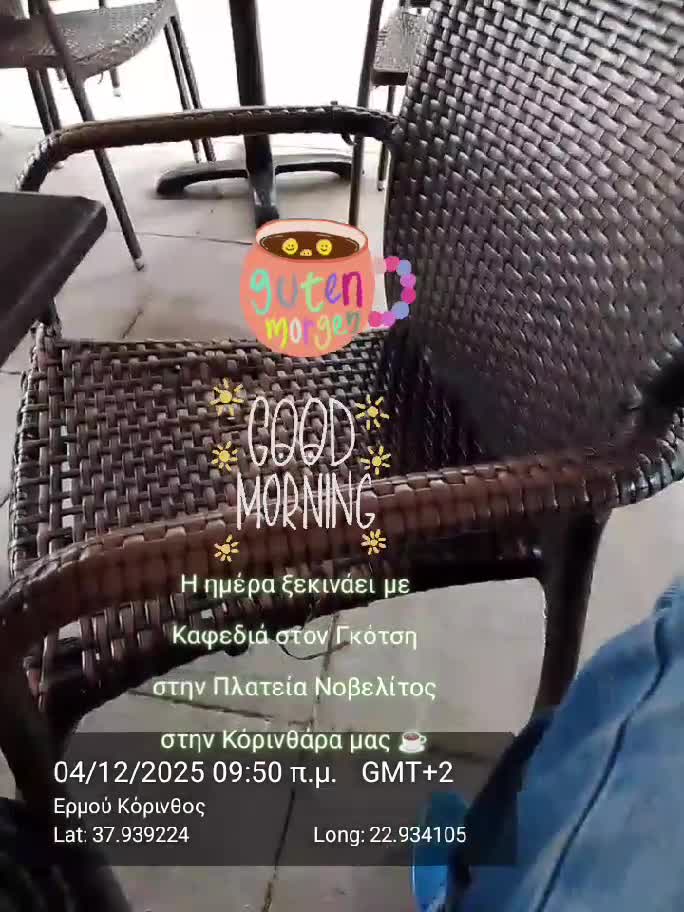 Η ημέρα ξεκινάει με Καφεδιά στον Γκότση στην Πλατεία Νοβελίτος στην Κόρινθάρα μας ☕