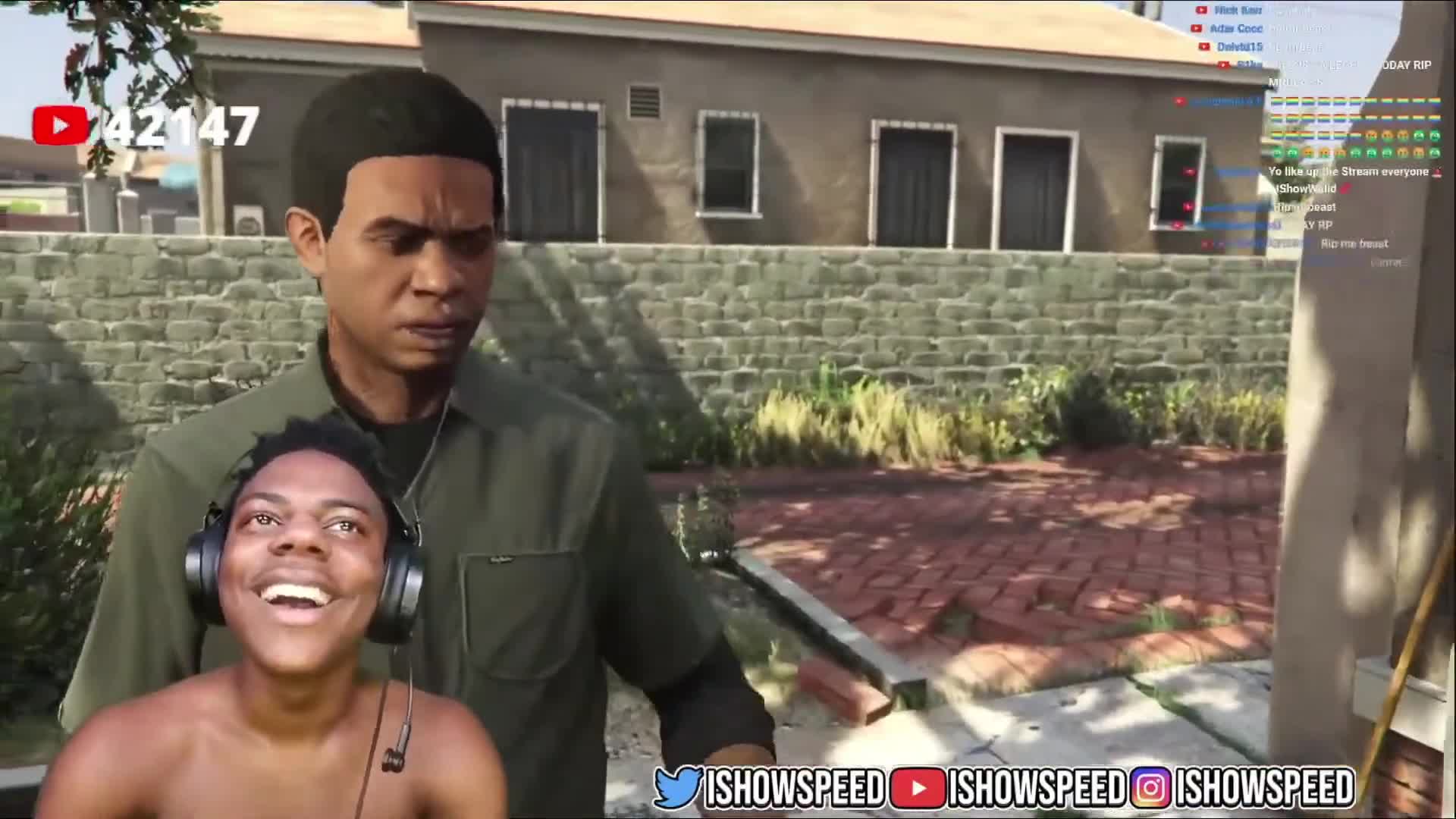IshowSpeed Reacts Lamar Roast Franklin