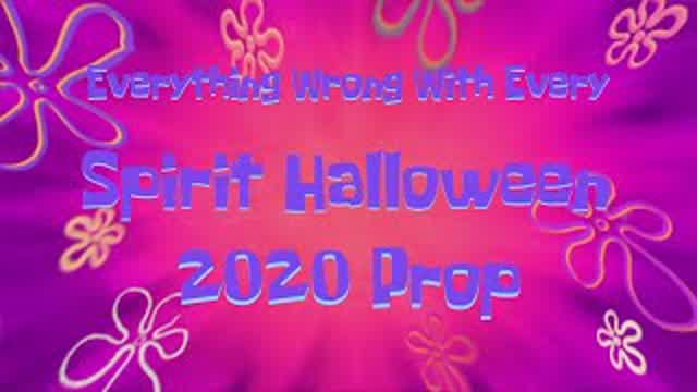 Everything Wrong with Every Spirit Halloween 2020 Prop (Reupload)