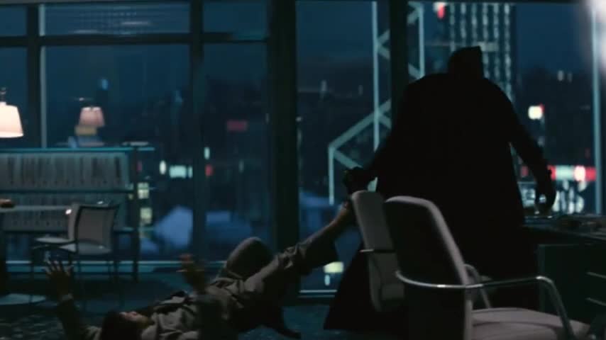 What Lau was actually saying when he is dragged away by batman in the dark knight