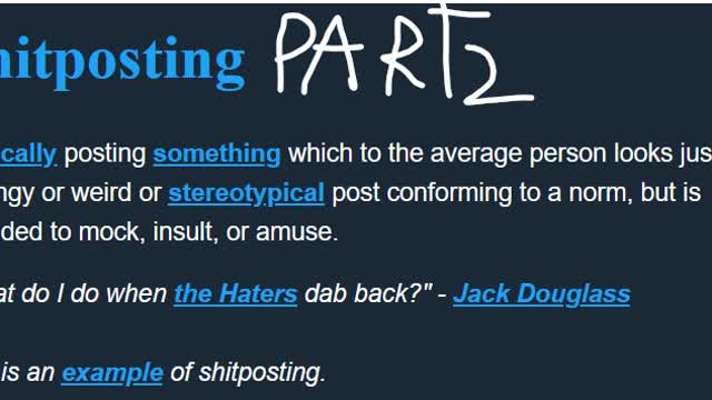 Saikapath's Abysmal shitposting compilation (part 2)