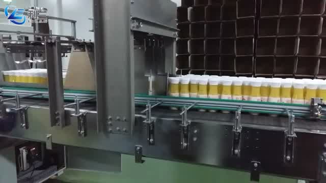 Economical Wraparound Case/carton Packer For 250ml Juice Bottle Packing Manufacturing Plant