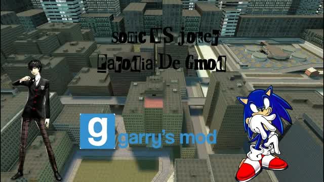 Garry's Mod-Parodia Loquendo: Sonic Vs Joker