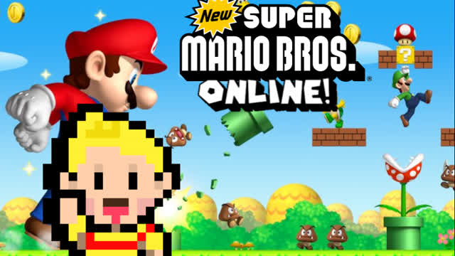 Lets Play New Super Mario Bros DS Online (1 Player)