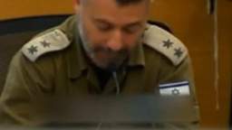 Israeli general burst into tears while talking about fallen IDF soldiers
