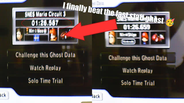 i finaly beat the fast staff ghost🥳