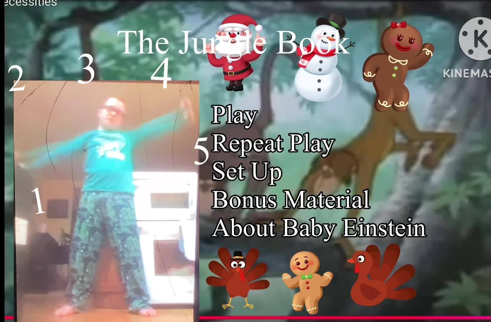 Jungle book dvd menu
