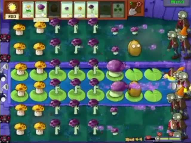 Plantas contra zombies - nivel 4-4 av 2