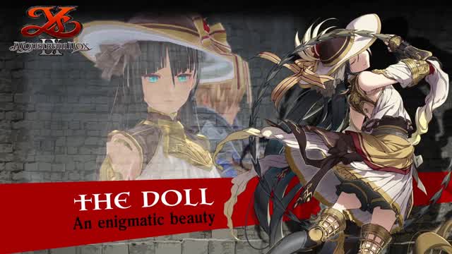 Ys IX: Monstrum Nox - Doll: An Enigmatic Beauty Character Trailer [Playstation 5 Version Port]